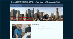 Desktop Screenshot of polarmechanicalcorp.com